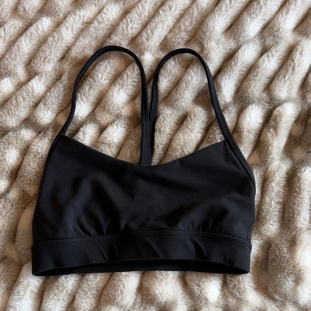 Lululemon Flo Y Black Sports Bra